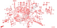 CAJA DE TRANSMISION(DIESEL) para Honda ACCORD TOURER 2.2 EX 5 Puertas 6 velocidades manual 2012