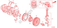 CIGUENAL/PISTON(DIESEL) para Honda ACCORD TOURER 2.2 EXECUTIVE 5 Puertas 5 velocidades automática 2012
