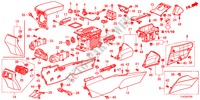 CONSOLA(LH) para Honda ACCORD TOURER 2.2 EXECUTIVE 5 Puertas 6 velocidades manual 2012