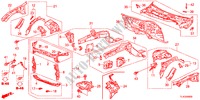 CONTENCION DELANTERA/TABLERO para Honda ACCORD TOURER 2.2 ELEGANCE 5 Puertas 5 velocidades automática 2012