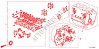 EQUIPO DE EMPACADURA(DIESEL) para Honda ACCORD TOURER 2.2 EX 5 Puertas 6 velocidades manual 2012
