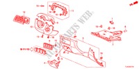 GUARNICION DE INSTRUMENTO(LADO DE CONDUCTOR)(LH) para Honda ACCORD TOURER 2.4 TYPE S 5 Puertas 6 velocidades manual 2012