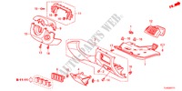 GUARNICION DE INSTRUMENTO(LADO DE CONDUCTOR)(RH) para Honda ACCORD TOURER 2.2 TYPE S-H 5 Puertas 6 velocidades manual 2012