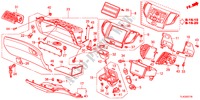 GUARNICION DE INSTRUMENTO(LADO DE PASAJERO)(RH) para Honda ACCORD TOURER 2.0 S 5 Puertas 6 velocidades manual 2012
