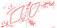 GUARNICION DE PILAR(LH) para Honda ACCORD TOURER 2.0 COMFOT 5 Puertas 6 velocidades manual 2012