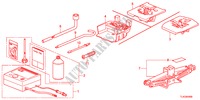HERRAMIENTAS/GATO para Honda ACCORD TOURER 2.2 ELEGANCE 5 Puertas 5 velocidades automática 2012