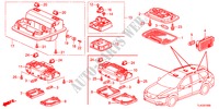 LUZ INTERIOR(1) para Honda ACCORD TOURER 2.0 ELEGANCE 5 Puertas 6 velocidades manual 2012