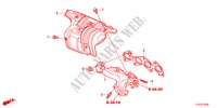 MULTIPLE DE ESCAPE(DIESEL) para Honda ACCORD TOURER 2.2 EXECUTIVE 5 Puertas 6 velocidades manual 2012