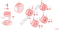 NEUMATICO/DISCOS DE RUEDA para Honda ACCORD TOURER 2.4 EXECUTIVE 5 Puertas 5 velocidades automática 2012