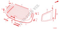 PARABRISAS TRASERA/VIDRIO DE COSTADO para Honda ACCORD TOURER 2.2 TYPE S-H 5 Puertas 6 velocidades manual 2012