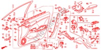 RECUBRIMIENTO DE PUERTA(LH) para Honda ACCORD TOURER 2.2 TYPE S-H 5 Puertas 6 velocidades manual 2012