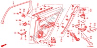 RECUBRIMIENTO DE PUERTA para Honda ACCORD TOURER 2.2 TYPE S-H 5 Puertas 6 velocidades manual 2012