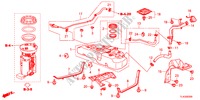 TANQUE DE COMBUSTIBLE para Honda ACCORD TOURER 2.0 ELEGANCE 5 Puertas 6 velocidades manual 2012
