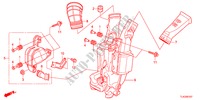 TUBO DE ADMISION DE AIRE(DIESEL) para Honda ACCORD TOURER 2.2 EXECUTIVE 5 Puertas 6 velocidades manual 2012