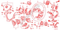 VOLANTE DE DIRECCION(SRS) para Honda ACCORD TOURER 2.2 EXECUTIVE-H 5 Puertas 6 velocidades manual 2012
