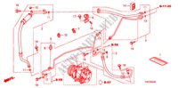 ACONDICIONADOR DE AIRE(MANGUERAS/TUBERIAS)(LH) para Honda CITY LX 4 Puertas 5 velocidades manual 2010