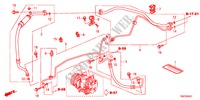 ACONDICIONADOR DE AIRE(MANGUERAS/TUBERIAS)(RH) para Honda BALLADE VTI-L 4 Puertas 5 velocidades automática 2011