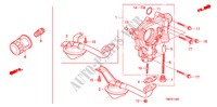BOMBA DE ACEITE/COLADOR DE ACEITE para Honda CITY EX-A 4 Puertas 5 velocidades manual 2011