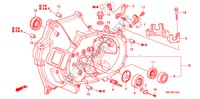 CAJA DE EMBRAGUE para Honda CITY LX-A 4 Puertas 5 velocidades manual 2011