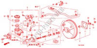 CILINDRO MAESTRO DE FRENO/ALIMENTACION MAESTRA(LH)(1) para Honda CITY LX-A 4 Puertas 5 velocidades manual 2011