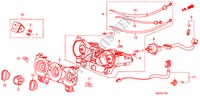 CONTROL DE CALEFACTOR(LH) para Honda CITY EX-A 4 Puertas 5 velocidades manual 2011