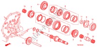 EJE PRINCIPAL para Honda CITY EX 4 Puertas 5 velocidades manual 2011