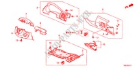 GUARNICION DE INSTRUMENTO(LADO DE CONDUCTOR)(RH) para Honda BALLADE VTI 4 Puertas 5 velocidades manual 2011