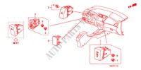 INTERRUPTOR(LH) para Honda CITY EX-A 4 Puertas 5 velocidades automática 2011