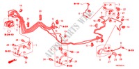 LINEAS DE FRENO(ABS)(TAMBOR)(LH) para Honda CITY LX-A 4 Puertas 5 velocidades automática 2010