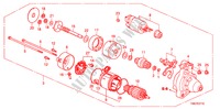 MOTOR DE ARRANQUE(DENSO)(1) para Honda CITY 1.4S 4 Puertas 5 velocidades manual 2010