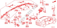 UNIDAD SRS(RH) para Honda BALLADE VTI-L 4 Puertas 5 velocidades automática 2011