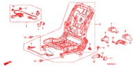 ASIENTO DEL.(IZQ.) para Honda INSIGHT COMFORT 5 Puertas automática completa 2011