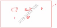 AUDIO EXCHANGE PANEL   RHD para Honda INSIGHT ES 5 Puertas automática completa 2011