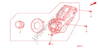 AUTO AIR CONDITIONERCONTROL(RH) para Honda INSIGHT ES 5 Puertas automática completa 2011