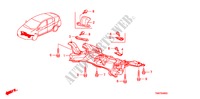 BASTIDOR SECUNDARIO DELANTERO para Honda INSIGHT S 5 Puertas automática completa 2011