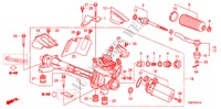 CAJA DE ENGRANAJE DE P.S.(EPS)(LH) para Honda INSIGHT COMFORT 5 Puertas automática completa 2011