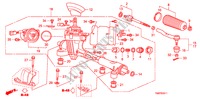CAJA DE ENGRANAJE DE P.S.(EPS)(RH) para Honda INSIGHT ES 5 Puertas automática completa 2011