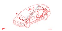 CONJUNTO DE ALAMBRES(LH)(1) para Honda INSIGHT ELEGANCE 5 Puertas automática completa 2011