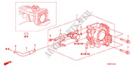 CUERPO MARIPOSA GASES para Honda INSIGHT S 5 Puertas automática completa 2011
