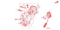 PEDAL(RH) para Honda INSIGHT S 5 Puertas automática completa 2011