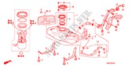 TANQUE DE COMBUSTIBLE para Honda INSIGHT ELEGANCE 5 Puertas automática completa 2011