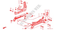 ASIENTO DEL. (DER.)(2) para Honda CIVIC VTI 3 Puertas 5 velocidades manual 1997