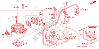 CUERPO MARIPOSA GASES (1.5L SOHC) para Honda CIVIC LXI 3 Puertas 4 velocidades automática 2000