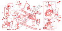 CUERPO MARIPOSA GASES (1.6L SOHC/SOHC VTEC) para Honda CIVIC VTI 3 Puertas automática completa 1998