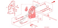 CUERPO VALVULA PRINCIPAL(S4XA) para Honda CIVIC SIR 3 Puertas 4 velocidades automática 2000