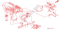 MANGUERA DE AGUA(SOHC VTEC MT) para Honda CIVIC VTI 3 Puertas 5 velocidades manual 2000