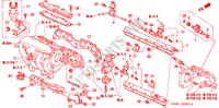 MULTIPLE DE ADMISION (1.6L SOHC/SOHC VTEC) para Honda CIVIC GLI 3 Puertas 5 velocidades manual 1998