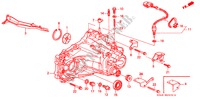ALOJAMIENTO TRANSMISION (SOHC) para Honda CIVIC GLI 4 Puertas 5 velocidades manual 1998