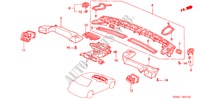 CONDUCTO DE CALEFACTOR(LH) para Honda CIVIC EXI 4 Puertas 4 velocidades automática 2000