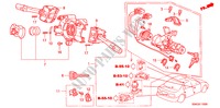 INTERRUPTOR COMBINACION(LH) para Honda CIVIC EX 4 Puertas 4 velocidades automática 2000